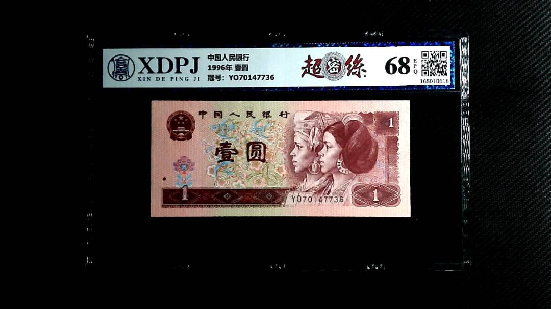 1996年 壹圆