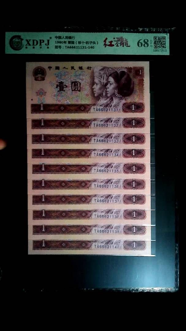 1980年 壹圆（标十▪豹子头）