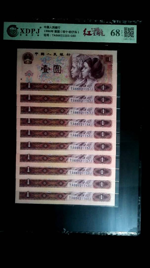1980年 壹圆（标十▪豹子头）