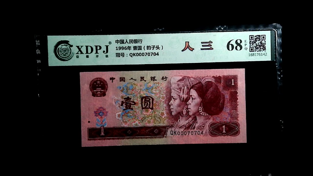 1996年 壹圆（豹子头）