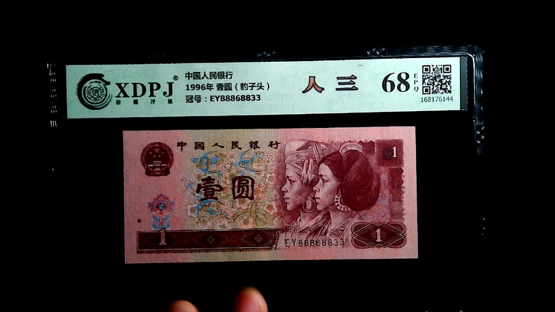 1996年 壹圆（豹子头）