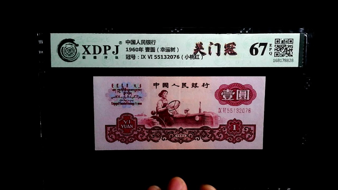 1960年 壹圆（幸运树）